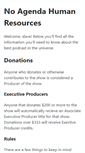 Mobile Screenshot of noagendahr.org